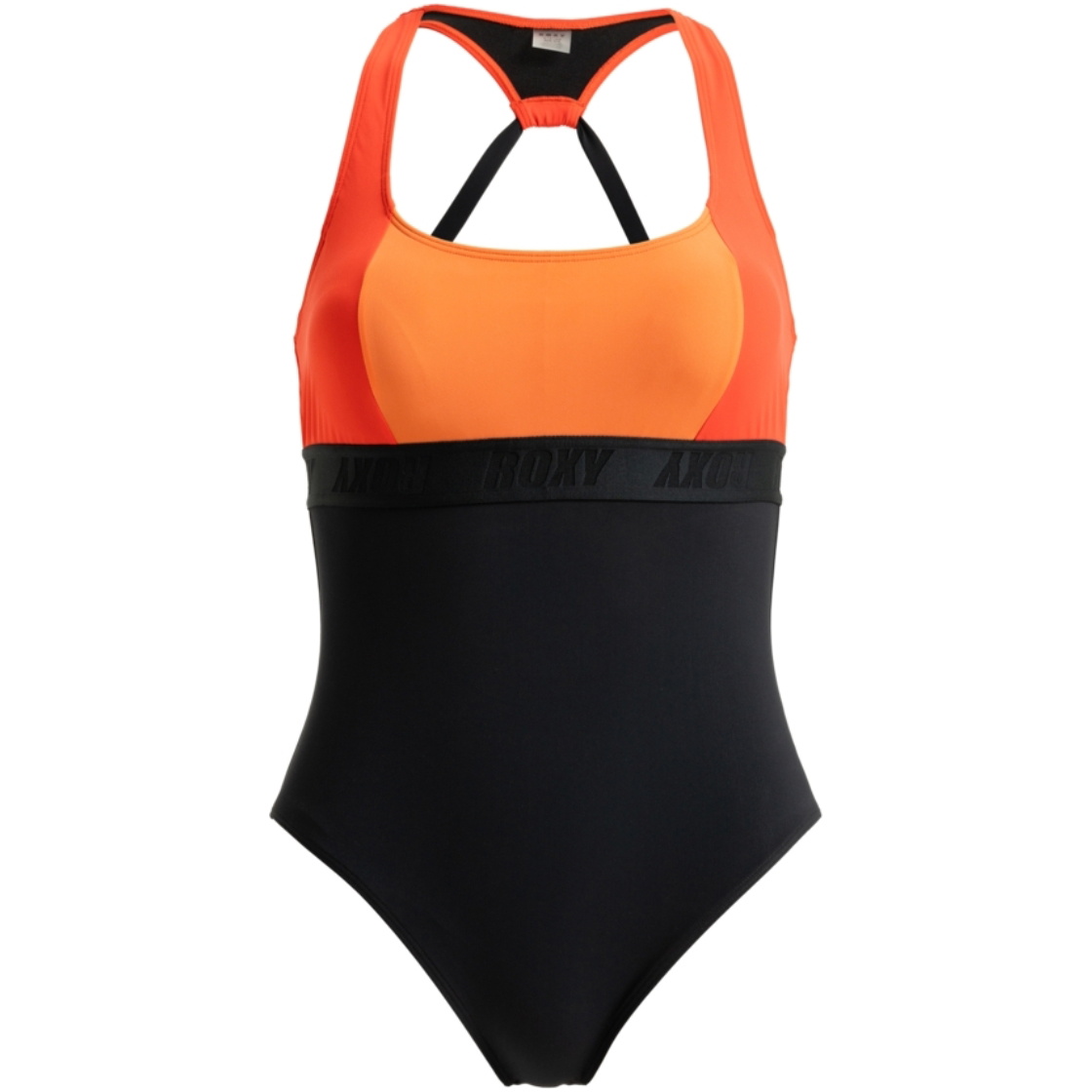 2025 Roxy Womens Active Colorblock One Piece ERJX103711 - Anthracite